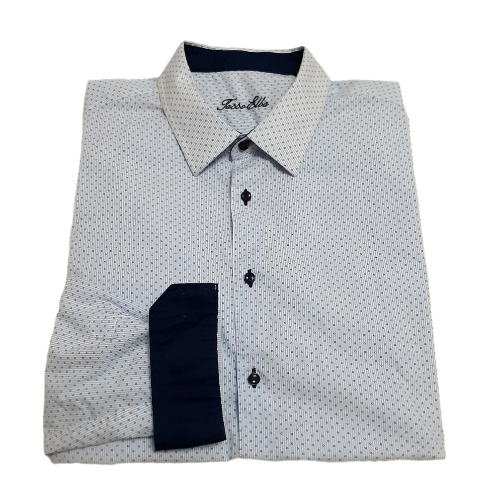 Tasso Elba Button Up Shirt Mens 2XL